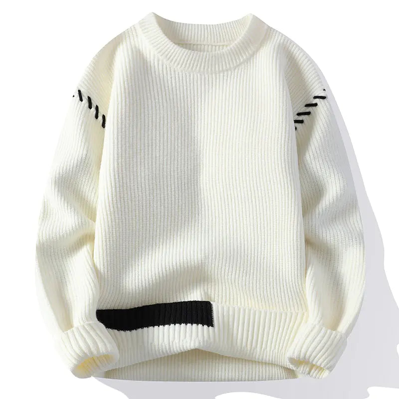 Men's Classic Round Neck Pullover