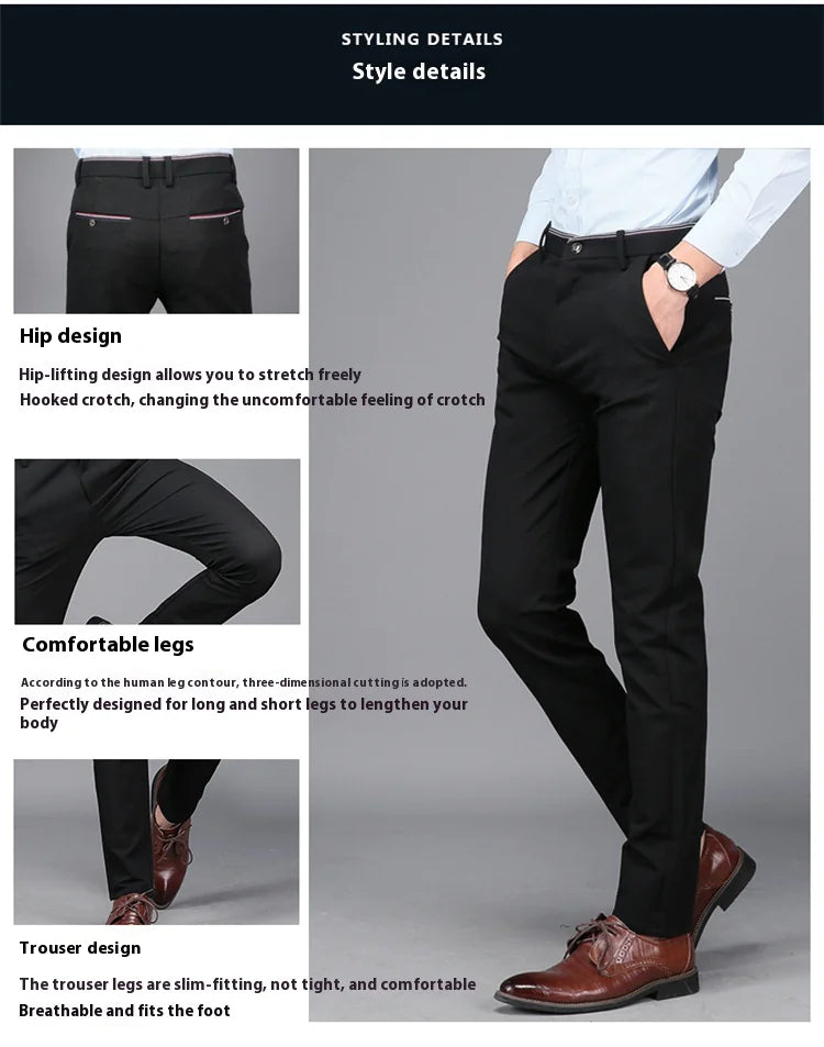 FlexiFit Slim Suit Pants