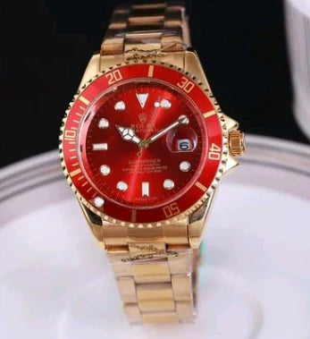 Sleek Metal Strap Men's Watch