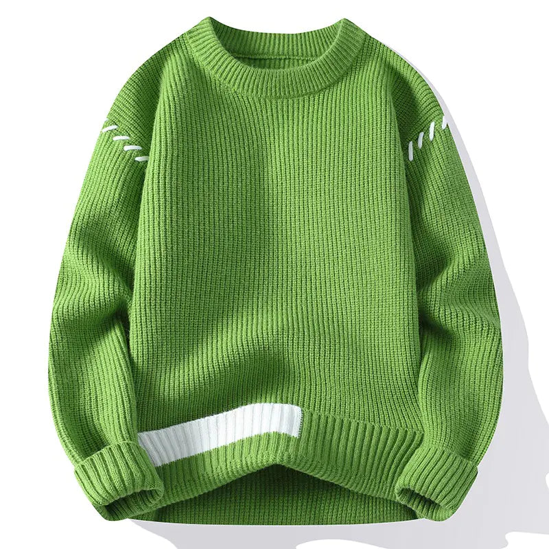 Men's Classic Round Neck Pullover