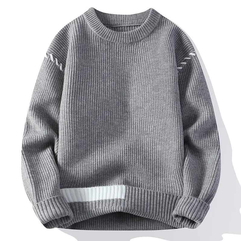 Men's Classic Round Neck Pullover
