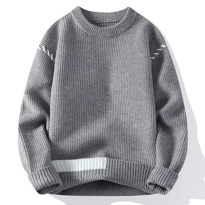 Men's Classic Round Neck Pullover